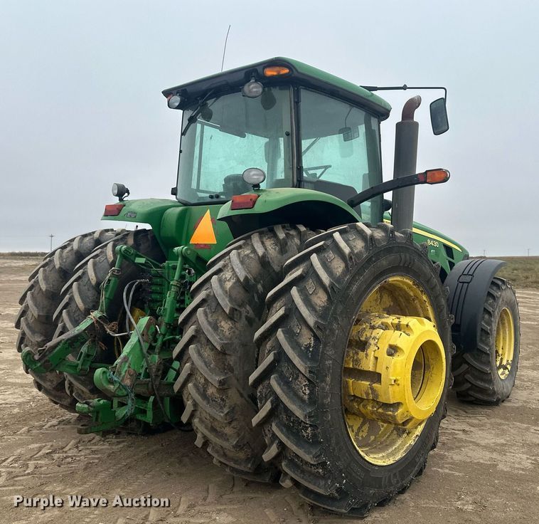 image for item IU9044 2007 John Deere 8430  MFWD tractor