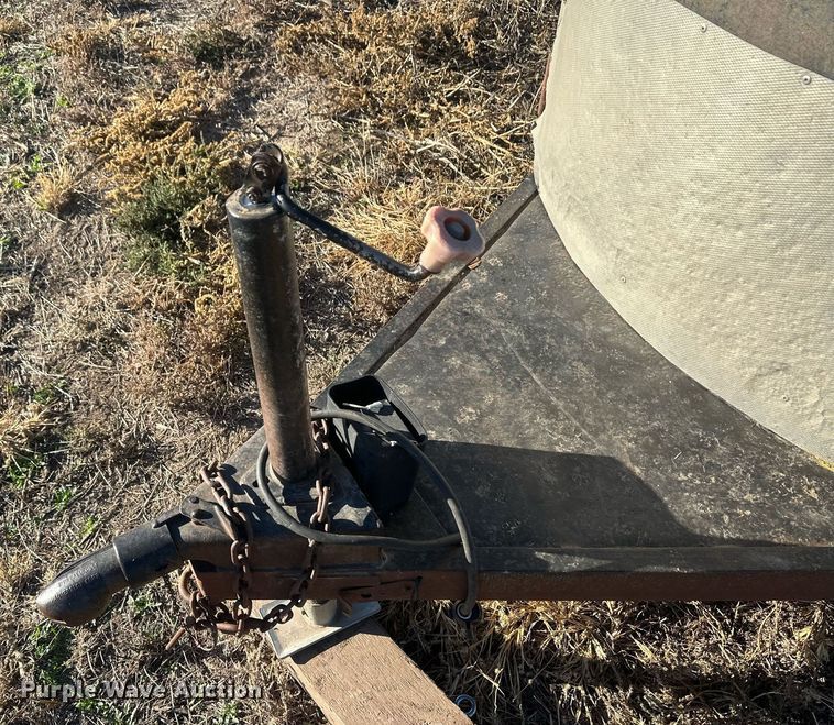 image for item IU9078 Shop built  livestock trailer