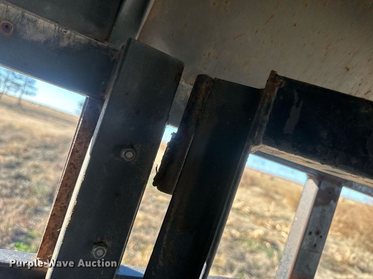 image for item IU9078 Shop built  livestock trailer