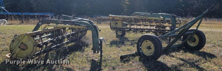 image for item JG9709 (2) John Deere hay rakes