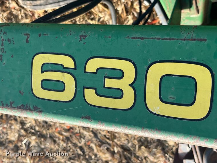 image for item LD9792 John Deere 630  tandem disk