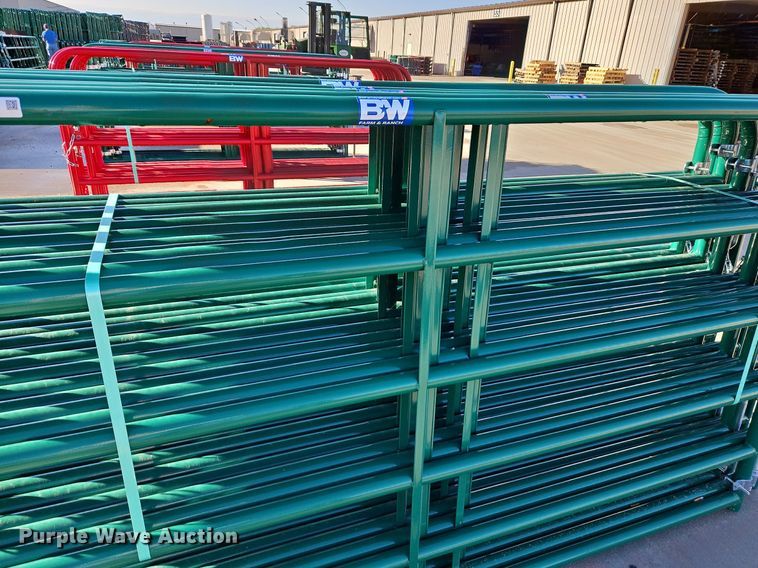 image for item LM9194 (12) B&W 8' livestock gates