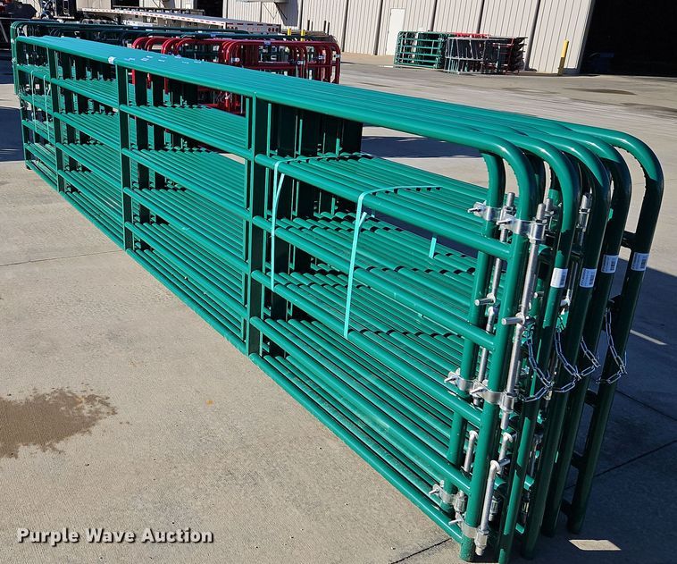 image for item LM9199 (11) B&W 20' livestock gates