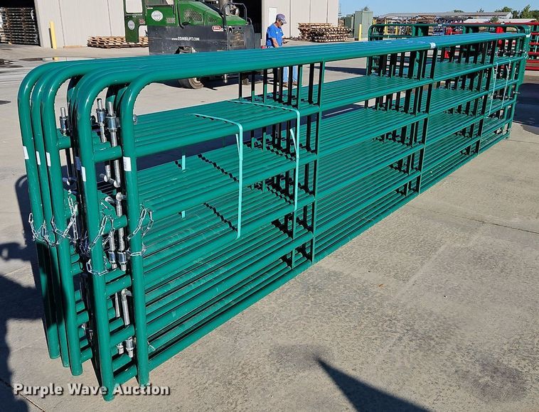 image for item LM9199 (11) B&W 20' livestock gates