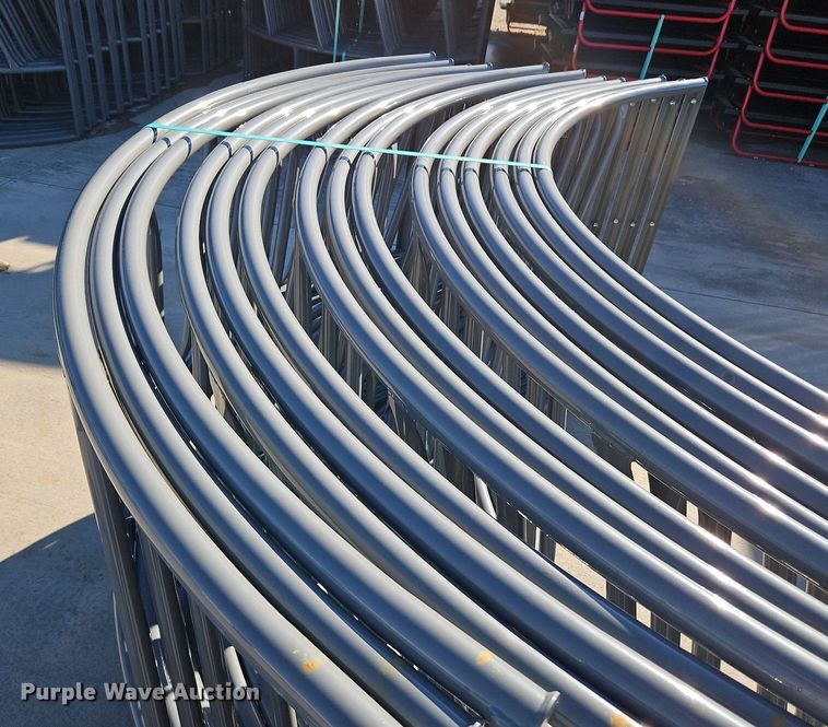 image for item LM9204 (5) B&W hay bale feeders