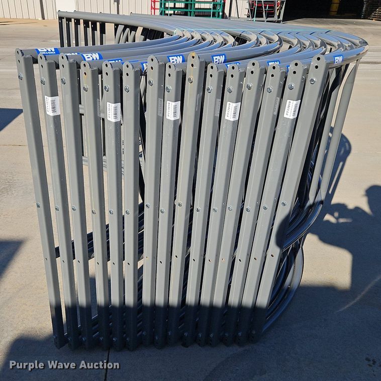 image for item LM9204 (5) B&W hay bale feeders