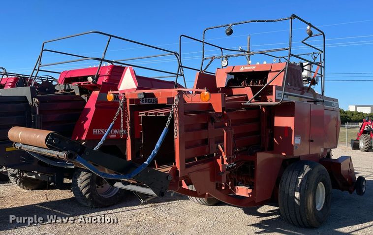 image for item LV9122 1998 Hesston 4755  large square baler
