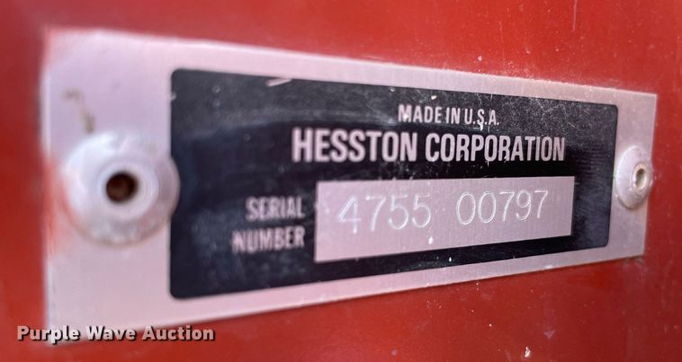 image for item LV9122 1998 Hesston 4755  large square baler