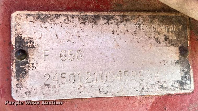 image for item NI9050 1971 International Harvester Farmall 656  tractor