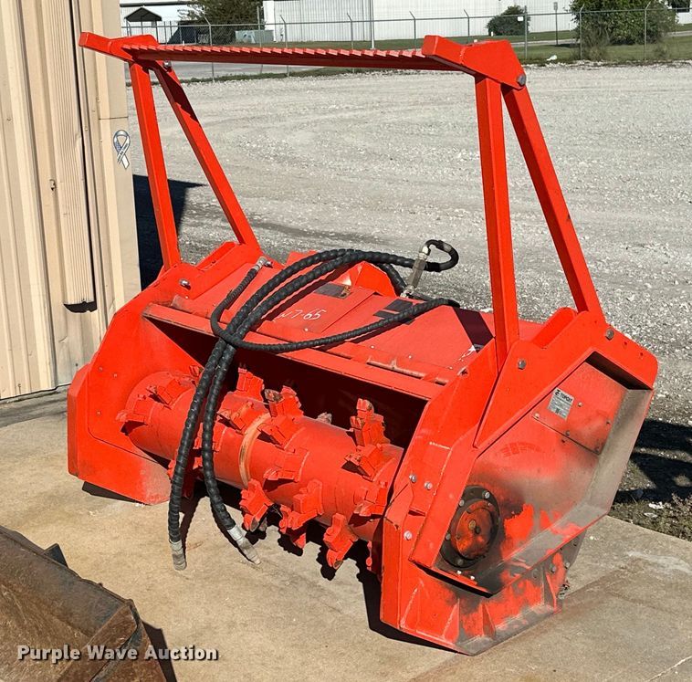 image for item NO9291 2021 TopCat SSFM81  skid steer mulcher