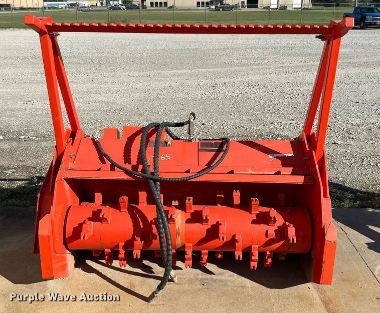 image for item NO9291 2021 TopCat SSFM81  skid steer mulcher