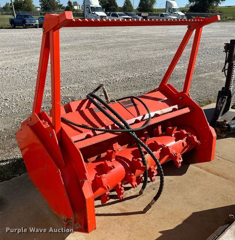 image for item NO9291 2021 TopCat SSFM81  skid steer mulcher