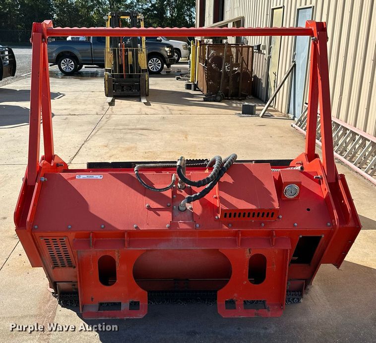 image for item NO9291 2021 TopCat SSFM81  skid steer mulcher