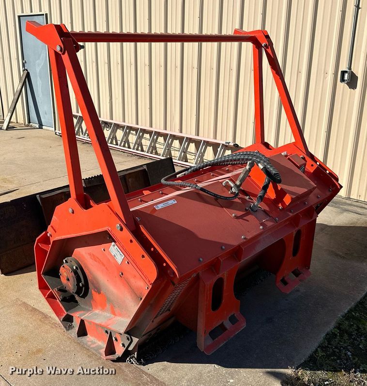 image for item NO9291 2021 TopCat SSFM81  skid steer mulcher