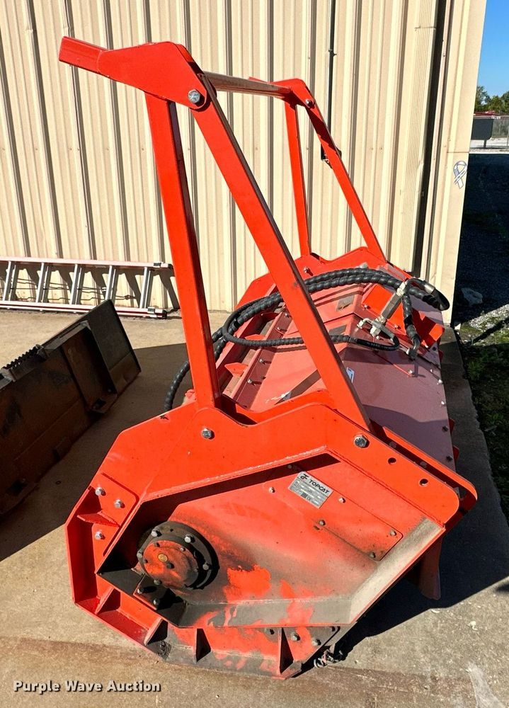 image for item NO9291 2021 TopCat SSFM81  skid steer mulcher