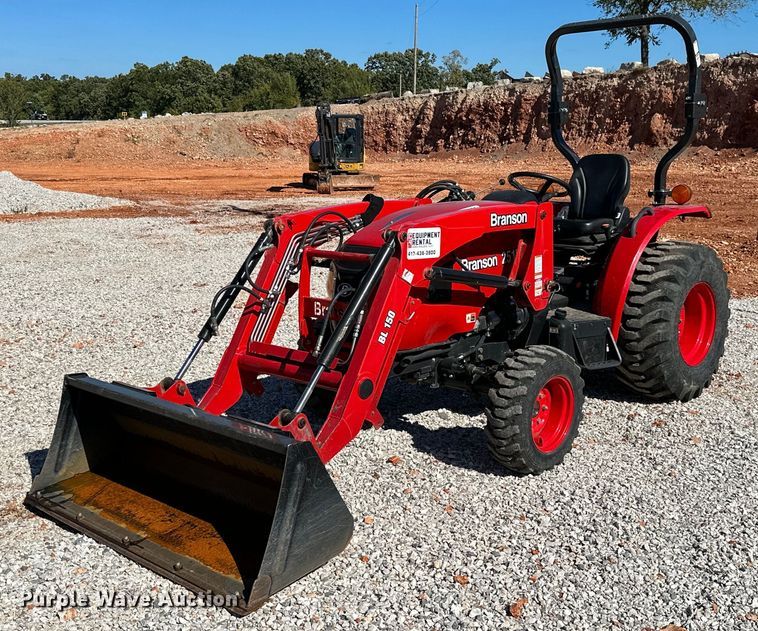 image for item NO9293 Branson 2515H  MFWD tractor