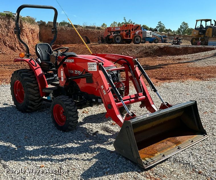 image for item NO9293 Branson 2515H  MFWD tractor