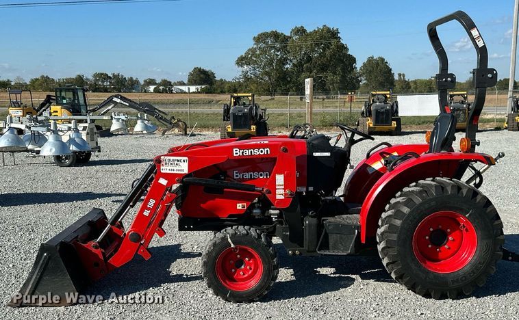 image for item NO9317 Branson 2515H  MFWD tractor