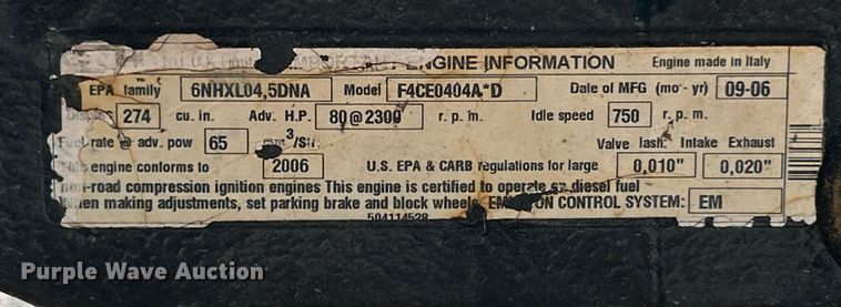 image for item NQ9933 2007 New Holland TN85DA  tractor