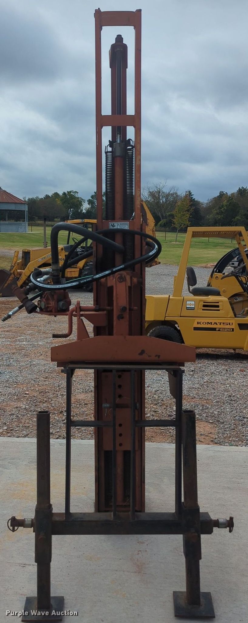 Shaver HD10 post driver in Norman, OK Item OL9059 for sale Purple Wave