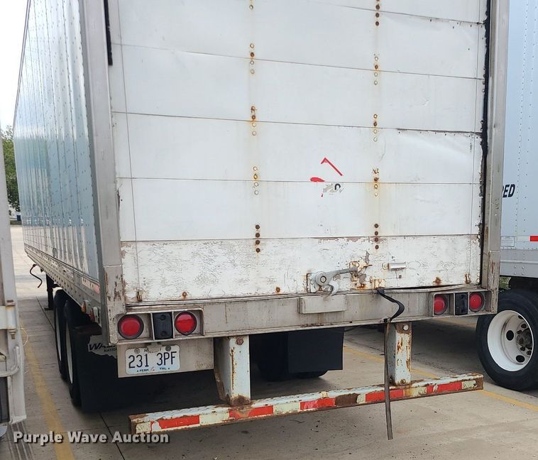 image for item DK4092 2000 Trailmobile  dry van trailer