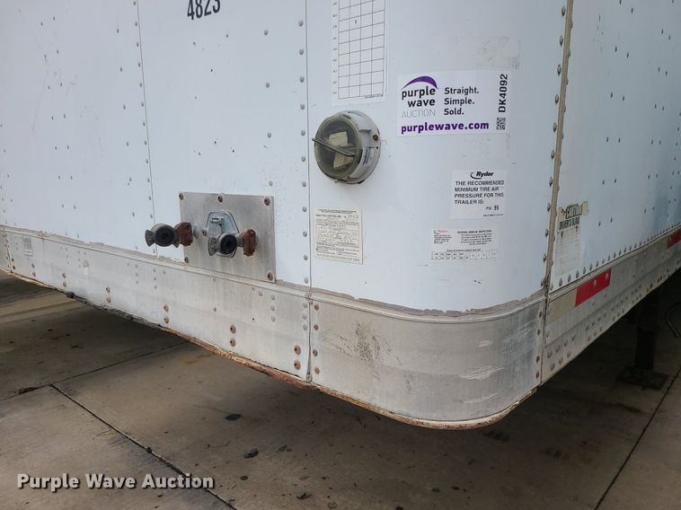 image for item DK4092 2000 Trailmobile  dry van trailer