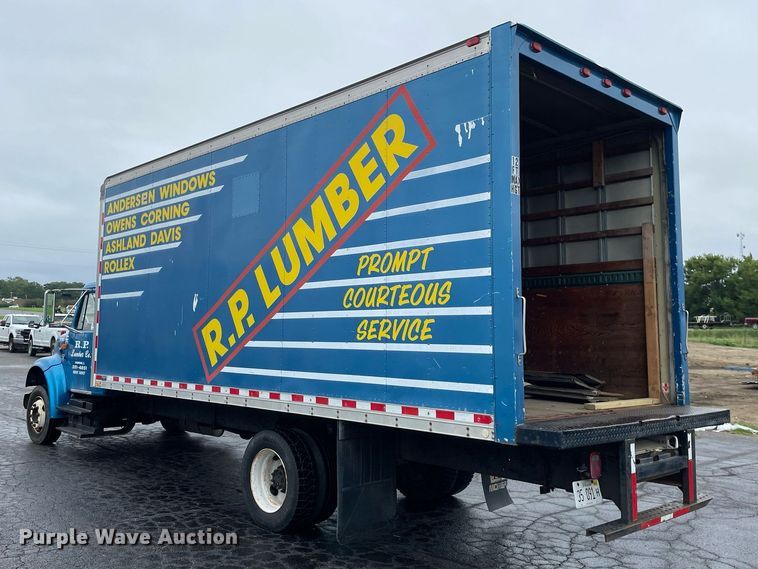 image for item DL3965 1998 International 4700  box truck