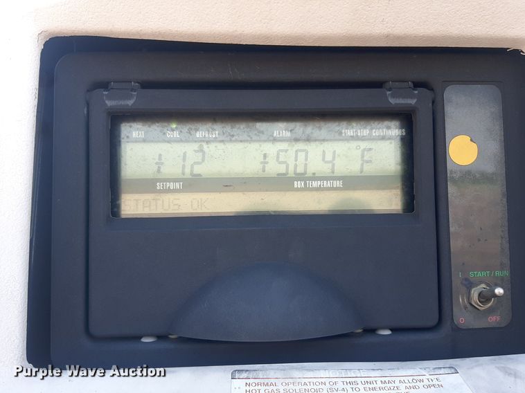 image for item DO3057 2009 Wabash  refrigerated van trailer