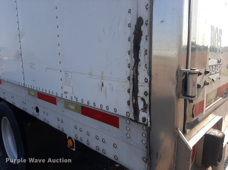 image for item DO3057 2009 Wabash  refrigerated van trailer