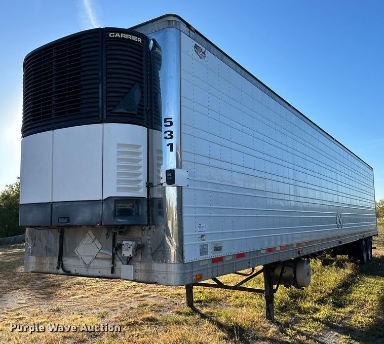image for item DO5151 2008 Wabash  refrigerated van trailer