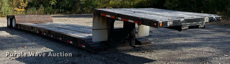image for item DP0123 2007 X L Specialized Trailers Inc  lowboy equipment trailer