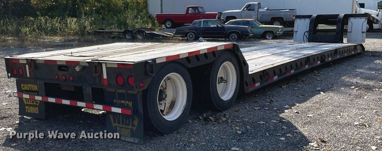 image for item DP0123 2007 X L Specialized Trailers Inc  lowboy equipment trailer
