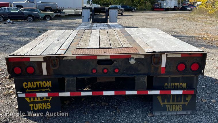 image for item DP0123 2007 X L Specialized Trailers Inc  lowboy equipment trailer