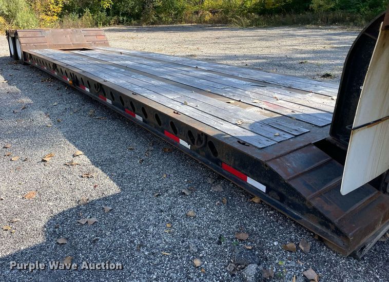 image for item DP0123 2007 X L Specialized Trailers Inc  lowboy equipment trailer