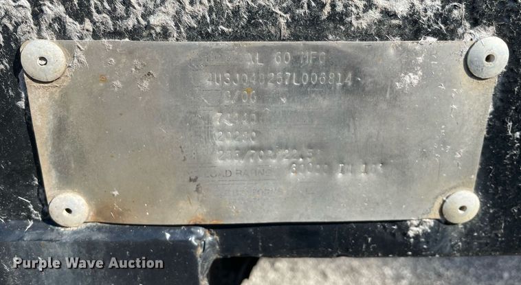 image for item DP0123 2007 X L Specialized Trailers Inc  lowboy equipment trailer