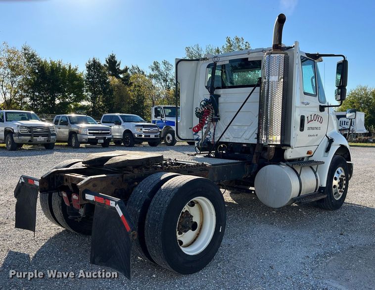 image for item DP2107 2012 International 8600 SBA 4X2  semi truck