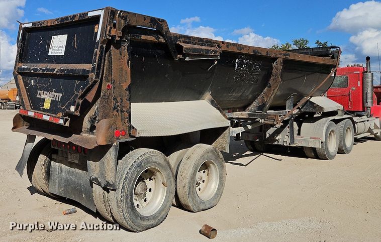 image for item DP2481 2001 Clement RKMS2827-AIR  end dump trailer