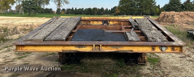 image for item DQ1011 1994 Load King 353 DFP  lowboy equipment trailer