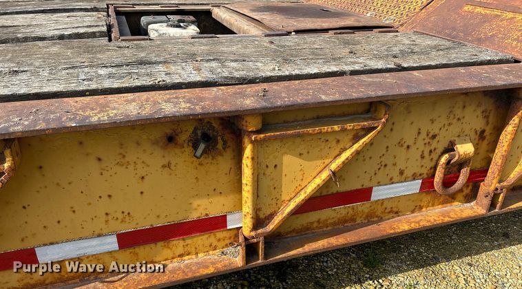 image for item DQ1011 1994 Load King 353 DFP  lowboy equipment trailer