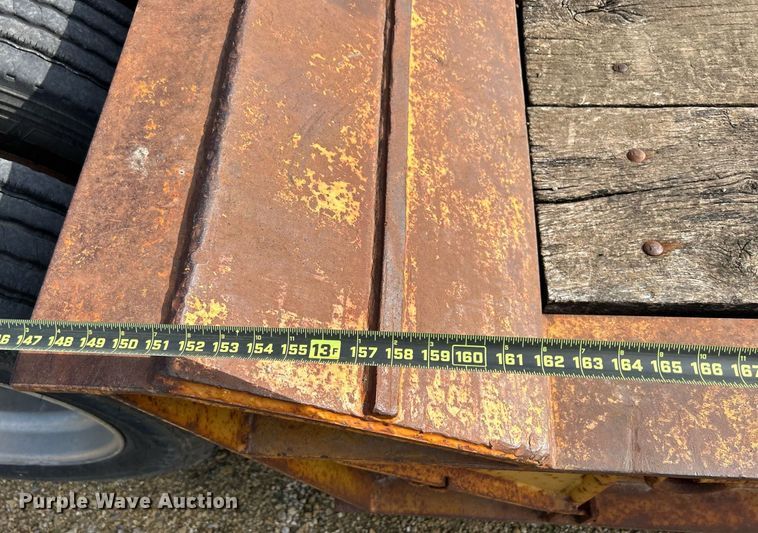 image for item DQ1011 1994 Load King 353 DFP  lowboy equipment trailer