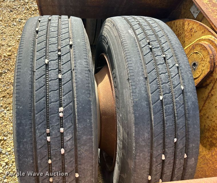 image for item DQ1011 1994 Load King 353 DFP  lowboy equipment trailer