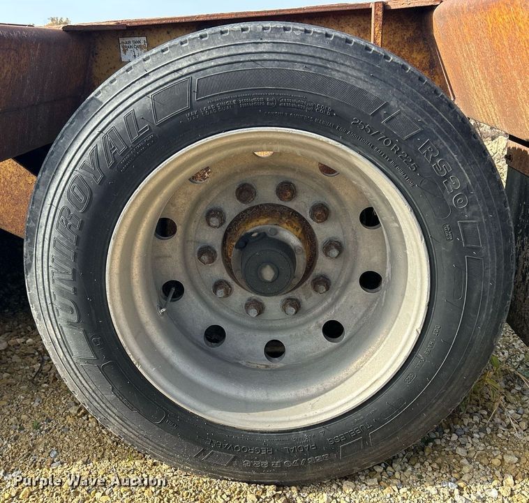 image for item DQ1011 1994 Load King 353 DFP  lowboy equipment trailer