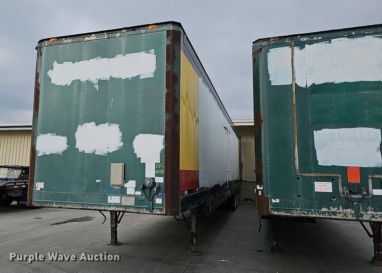 image for item DS5666 1992 Great Dane 7731TDSAL  dry van trailer