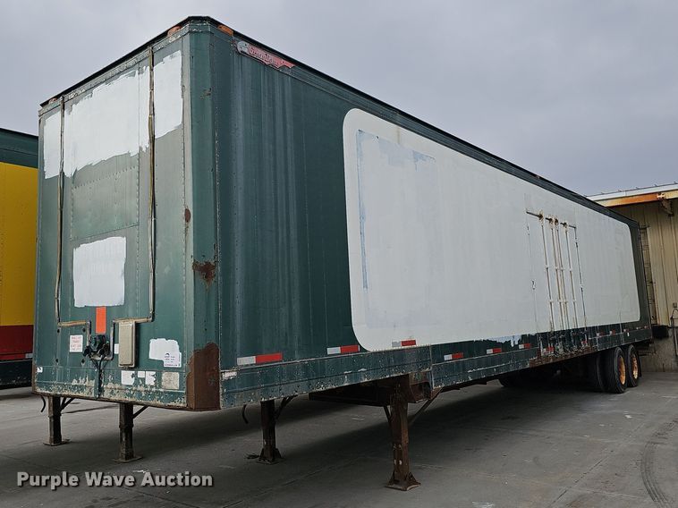 image for item DS5667 1986 Great Dane 7730TDAR1-F 48  dry van trailer
