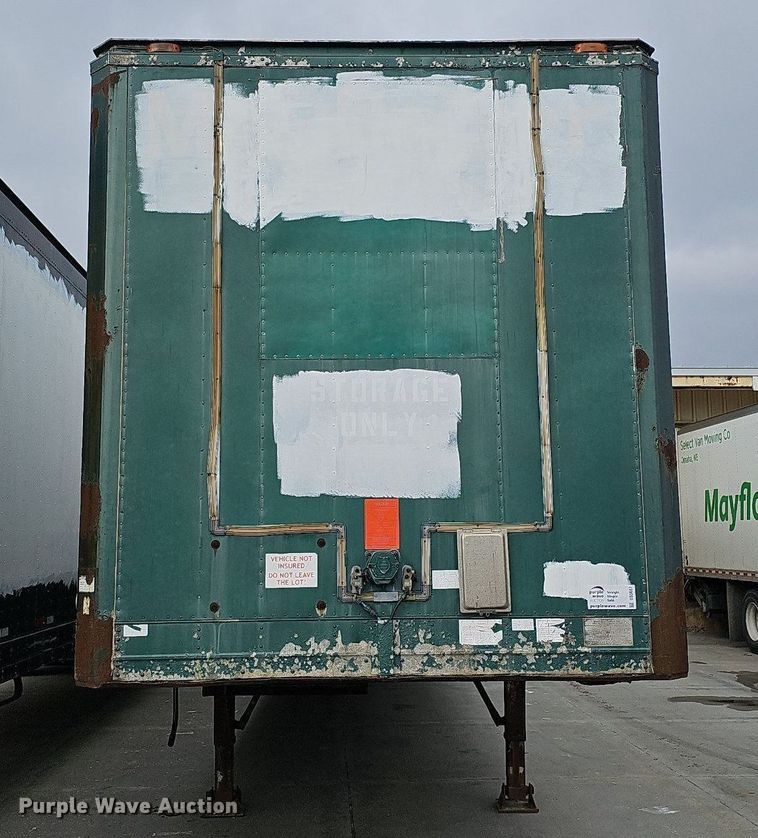 image for item DS5667 1986 Great Dane 7730TDAR1-F 48  dry van trailer