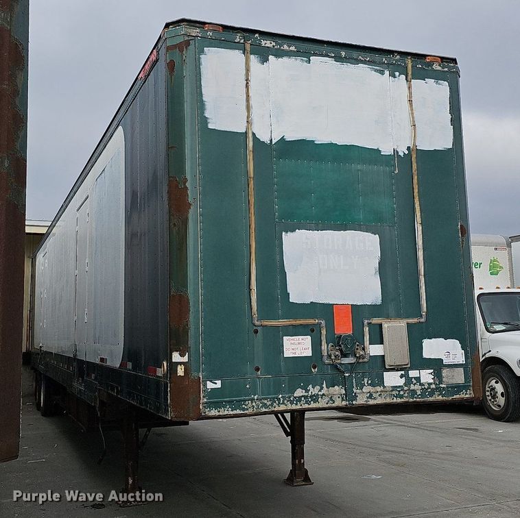 image for item DS5667 1986 Great Dane 7730TDAR1-F 48  dry van trailer