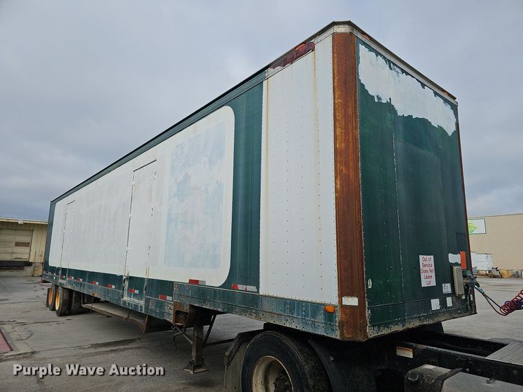 image for item DS5668 1988 Great Dane 7731TDAR 48  dry van trailer