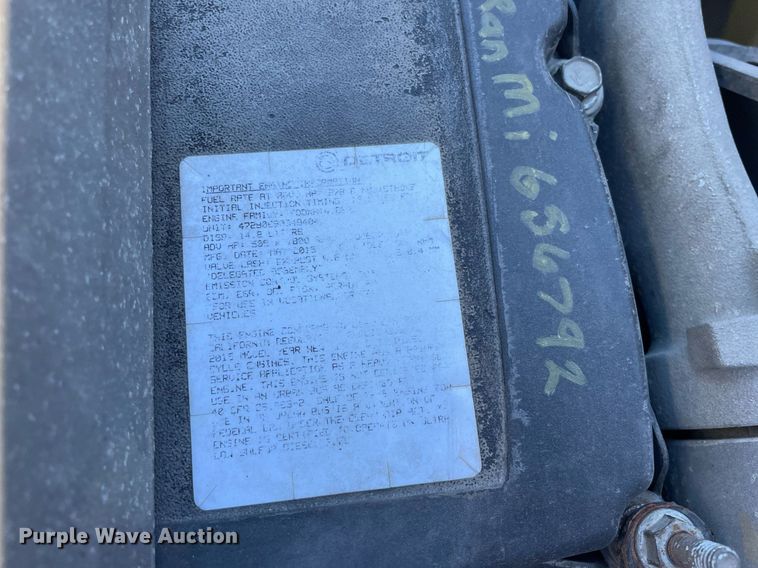 image for item GG9759 2015 Freightliner Cascadia Evolution 125  semi truck