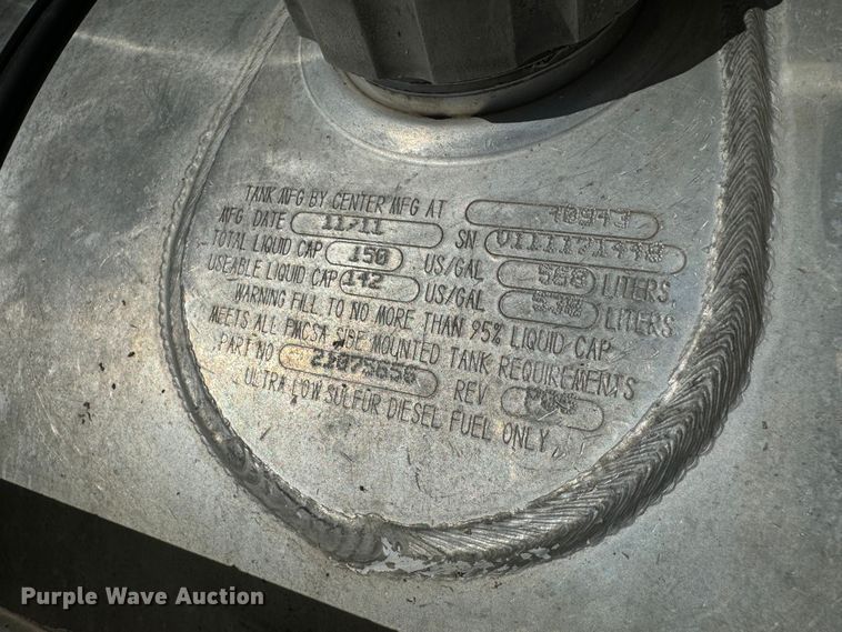 image for item GQ9218 2012 Mack GU700  semi truck