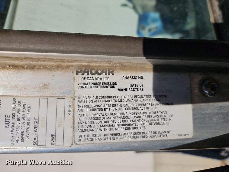 image for item LM9268 2012 Kenworth T370  flatbed truck